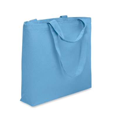 BEACH BAG CANVAS 320 GR & M² in Blue