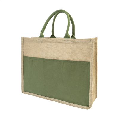 BEACH OR SHOPPER TOTE BAG in Green