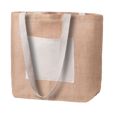 BEACH OR SHOPPER TOTE BAG in Natural