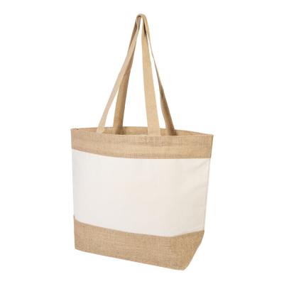 BEACH OR SHOPPER TOTE BAG in Natural