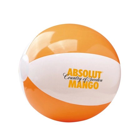12 INCH INFLATED PVC BEACH BALL