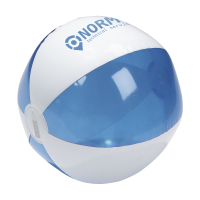 BEACHBALL Ø 24 CM in White & Blue