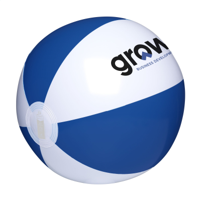 BEACHBALL Ø 27 CM in White & Dark Blue