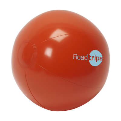 BEACHBALL SOLID 40CM in Red