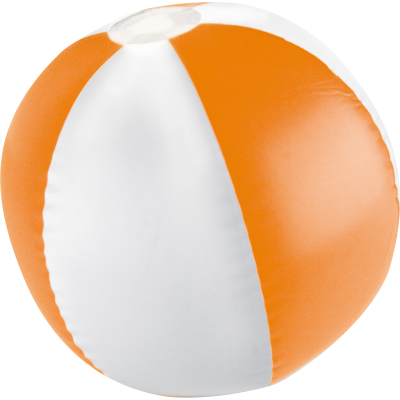 BICOLOUR BEACH BALL KEY WEST in Orange 