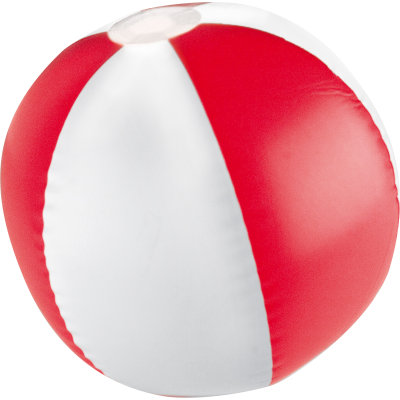 BICOLOUR BEACH BALL KEY WEST in Red 