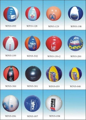 COLD AIR SEALED PVC BEACH BALL