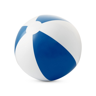 CRUISE INFLATABLE BEACH BALL in Opaque PVC in Blue