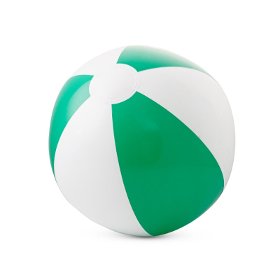 CRUISE INFLATABLE BEACH BALL in Opaque PVC in Green
