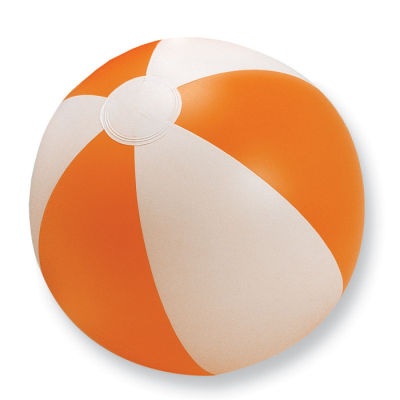 INFLATABLE BEACH BALL in Orange