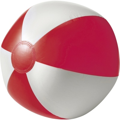 INFLATABLE BEACH BALL in Red