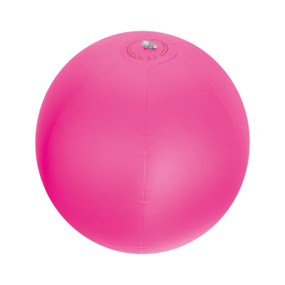INFLATABLE BEACH BALL in Translucent Pink