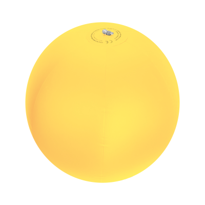 INFLATABLE BEACH BALL in Translucent Yellow