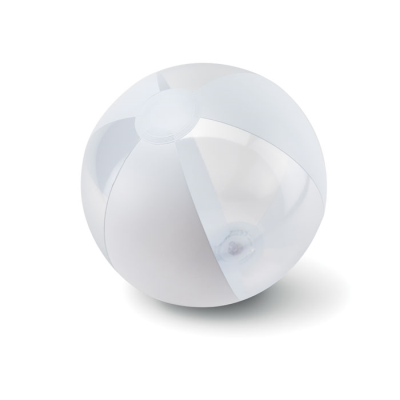 INFLATABLE BEACH BALL in White