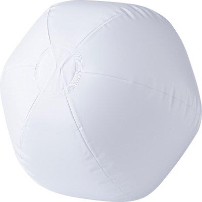 INFLATABLE BEACH BALL in White
