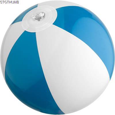 MINI BEACH BALL in White & Blue