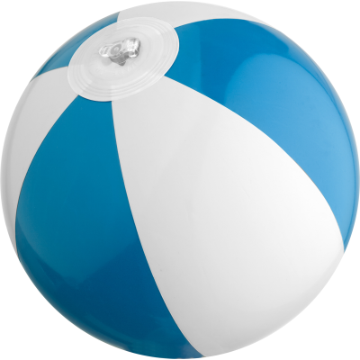 MINI BEACH BALL in White & Blue
