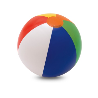 PARAGUAI OPAQUE PVC INFLATABLE BEACH BALL in Assorted