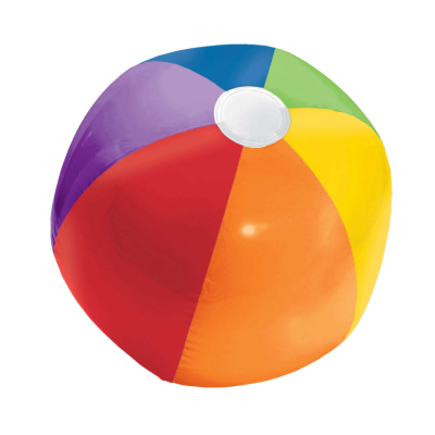 RAINBOW BEACH BALL