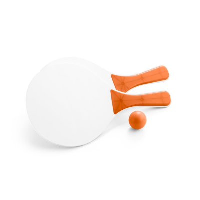 FILIPINAS BAT AND BALL SET in Mdf in Orange