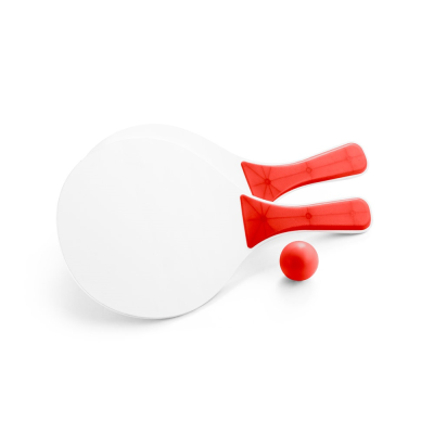 FILIPINAS BAT AND BALL SET in Mdf in Red