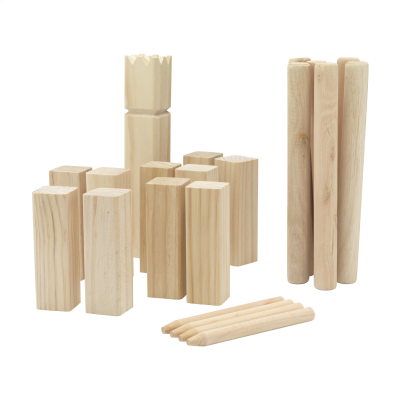 KINGDOM KUBB OUTDOOR GAME in Wood