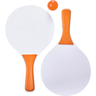 SMALL BAT AND BALL SET in Orange