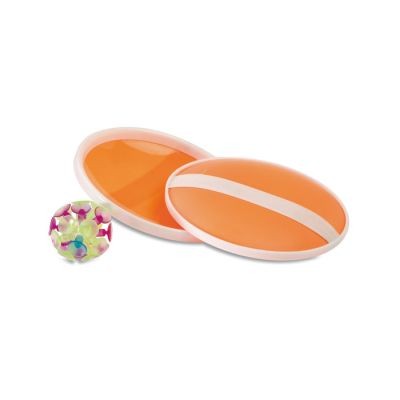 SUCTION BALL CATCH SET in Orange