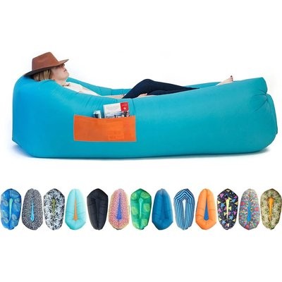 PORTABLE OUTDOOR AIR INFLATABLE SLEEPING SOFA FLOATING BED