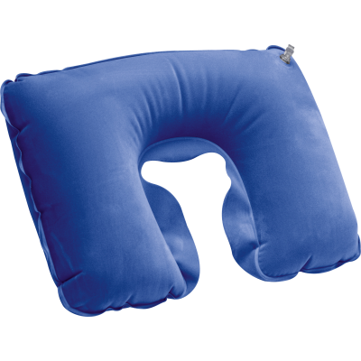INFLATABLE SOFT TRAVEL PILLOW in Darkblue
