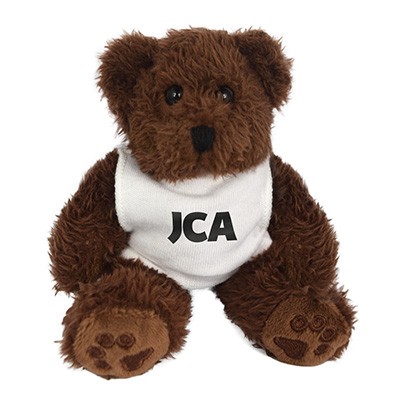 5 INCH TALL CHARLIE BEAR with White Tee Shirt
