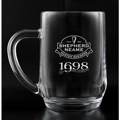 1 PINT HAWORTH BEER GLASS TANKARD