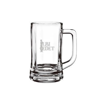12 OZ BEER MUG-FROSTED ETCHED