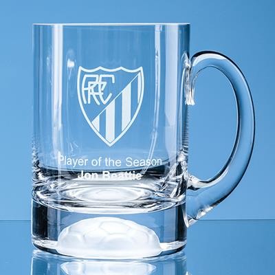 1PT HANDMADE FOOTBALL BASE BEER TANKARD