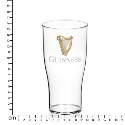 568ML (20OZ) SHATTERPROOF TULIP PINT GLASS (93G)