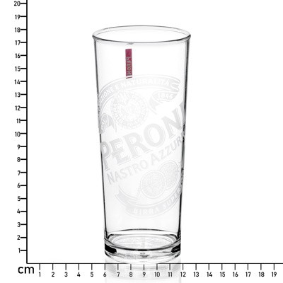 568ML (20OZ) STRAIGHT-SIDED SHATTERPROOF NUCLEATED PINT GLASS (119G)