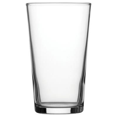 BULK PACKED CONICAL HALF PINT GLASS