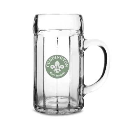 GERMAN STEIN GLASS - 2 PINT (1,1 LITRE) - PROMOTIONAL CORPORATE GIFT