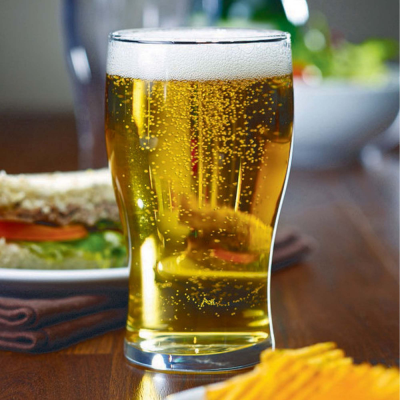 NUCLEATED TULIP GLASS - 570ML-20OZ