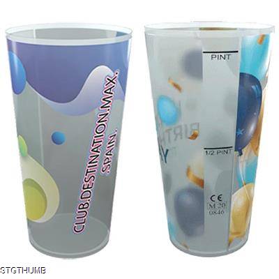 PLASTIC FESTIVAL CUP - PINT UK CERTIFIED