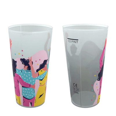 PLASTIC FESTIVAL CUP – HALF PINT (UK CERTIFIED)