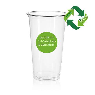 RECYCLED HALF PINT GLASSES UKCA