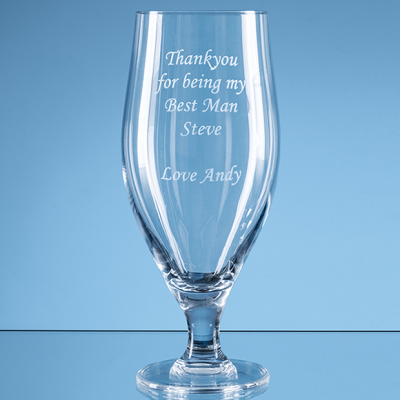 STELARA BEER GLASS