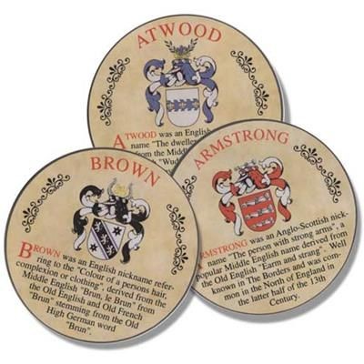 ROUND LAMINATED COASTER