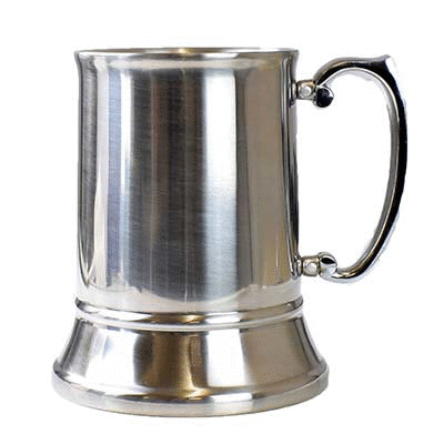 STEEL TANKARD 450ML in Gift Box