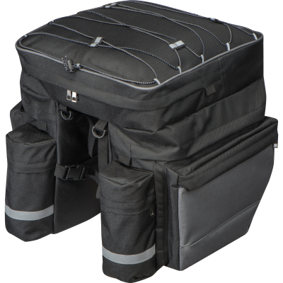 BICYCLE SADDLE BAG PLYMOUTH in Black 