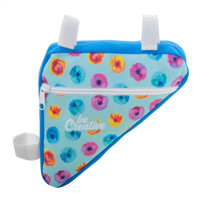 CUSTOM BICYCLE FRAME BAG in White