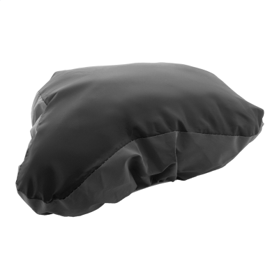 REFLECTIVE RPET BICYCLE SEAT COVER in Black