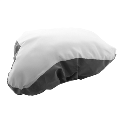 REFLECTIVE RPET BICYCLE SEAT COVER in White