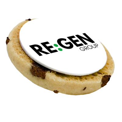 CHOC CHIP COOKIE - EDIBLE BRANDING - (5CM, ROUND)